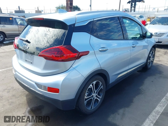2018 Chevrolet Bolt EV Premier with VIN 1G1FX6S08J4113641, listed as a IAAI auction lot 41681041 with 81,390 mi miles. Bid and sale history available at carsss.com. Image 4.