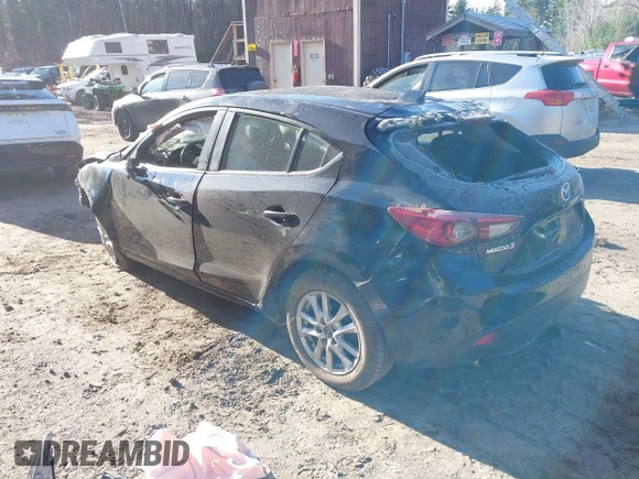 2015 Mazda 3 i Grand Touring z VIN JM1BM1M70F1234359, wystawiony jako IAAI lot #40858311 z przebiegiem 125 707 mil mil oraz . Historia ofert i sprzedaży dostępna na DreamBid. Obrazek 3.