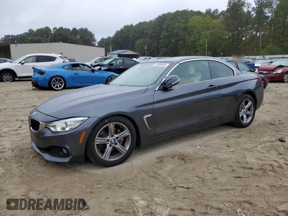 2014 BMW 4 Series 428i с VIN WBA3V5C58EP747926, выставлен на аукционе Copart как лот 72680944 с пробегом 34 160 миль миль и Списание • Salvage title. История ставок и продаж доступна на DreamBid. Изображение 1.
