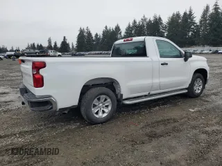 2023 Chevrolet Silverado 1500 Work Truck with VIN 3GCNAAED7PG301679, listed as a Copart auction lot 46374295 with 7,856 mi miles and Clean Title. Bid and sale history available at carsss.com. Image 3.