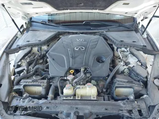 2019 Infiniti Q50 3.0t LUXE with VIN JN1EV7AP4KM513651, listed as a IAAI auction lot 41357173 with 77,485 mi miles. Bid and sale history available at carsss.com. Image 10.