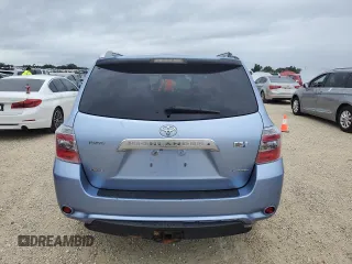 2009 Toyota Highlander Hybrid Limited with VIN JTEEW44A092026481, listed as a Copart auction lot 74761624 with 0 mi miles and Non Repairable. Bid and sale history available at carsss.com. Image 6.