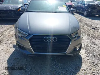 2018 Audi A3 Sedan Premium with VIN WAUAUGFF3J1044466, listed as a IAAI auction lot 41444684 with 47,327 mi miles. Bid and sale history available at carsss.com. Image 12.