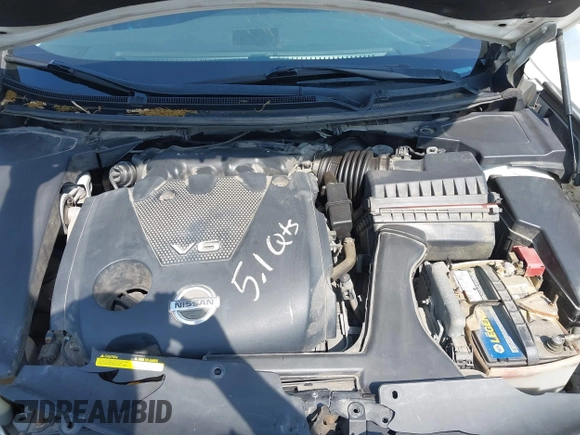 2012 Nissan Maxima SV with VIN 1N4AA5AP9CC805532, listed as a IAAI auction lot 42489288 with 198,553 mi miles and . Bid and sale history available at DreamBid. Image 10.