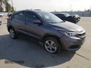 2022 Honda HR-V LX with VIN 3CZRU6H3XNM750419, listed as a Copart auction lot 48431305 with 55,744 mi miles and Salvage Title. Bid and sale history available at carsss.com. Image 4.