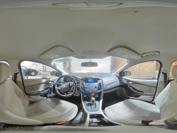 2018 Ford Focus SE with VIN 1FADP3F25JL225043, listed as a Copart auction lot 48569315 with 106,266 mi miles and Salvage Title. Bid and sale history available at carsss.com. Image 15.