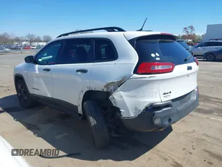 2016 Jeep Cherokee Sport with VIN 1C4PJMAB1GW314251, listed as a IAAI auction lot 41815330 with 124,588 mi miles. Bid and sale history available at carsss.com. Image 14.