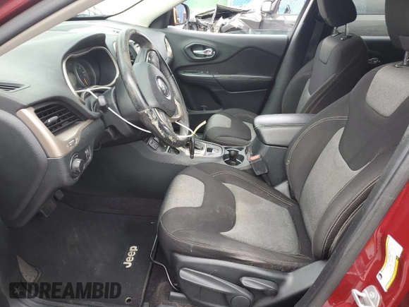 2016 Jeep Cherokee Sport z VIN 1C4PJLAS4GW329112, wystawiony jako Copart lot #89201565 z przebiegiem 163 854 mil mil oraz Szkoda całkowita • Salvage title. Historia ofert i sprzedaży dostępna na DreamBid. Obrazek 7.