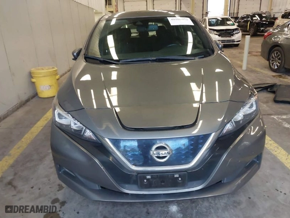 2020 Nissan LEAF SV with VIN 1N4AZ1CP4LC307317, listed as a IAAI auction lot 40906972 with 50,072 mi miles. Bid and sale history available at carsss.com. Image 6.