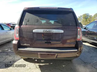 2017 GMC Yukon Denali with VIN 1GKS2CKJ5HR229277, listed as a Copart auction lot 87868105 with 95,714 mi miles and Salvage Title. Bid and sale history available at carsss.com. Image 6.