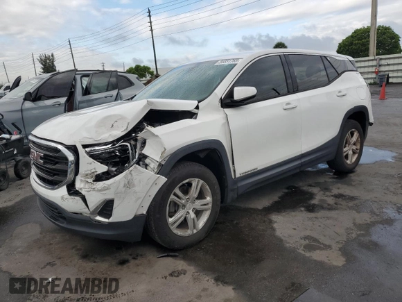 2019 GMC Terrain SLE with VIN 3GKALTEV7KL109003, listed as a Copart auction lot 56851765 with 76,741 mi miles and Non repairable. Bid and sale history available at DreamBid. Image 1.