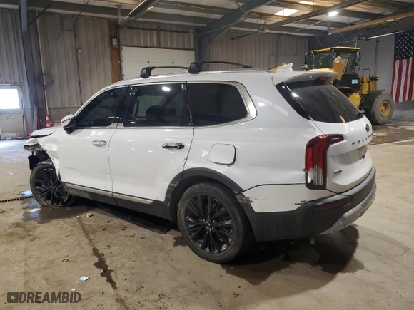 2020 Kia Telluride SX with VIN 5XYP5DHC8LG030626, listed as a Copart auction lot 45863775 with 85,003 mi miles and Salvage Title. Bid and sale history available at carsss.com. Image 2.