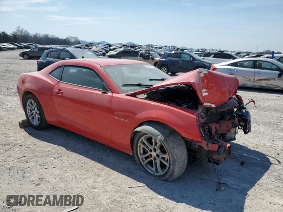 2014 Chevrolet Camaro LS z VIN 2G1FA1E36E9299094, wystawiony jako Copart lot #50928495 z przebiegiem 197 394 mil mil oraz Szkoda całkowita • Salvage title. Historia ofert i sprzedaży dostępna na DreamBid. Obrazek 4.