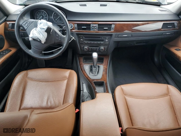 2011 BMW 3 Series 328i xDrive with VIN WBAPK5G55BNN25985, listed as a Copart auction lot 50939095 with 91,687 mi miles and Salvage Title. Bid and sale history available at carsss.com. Image 8.