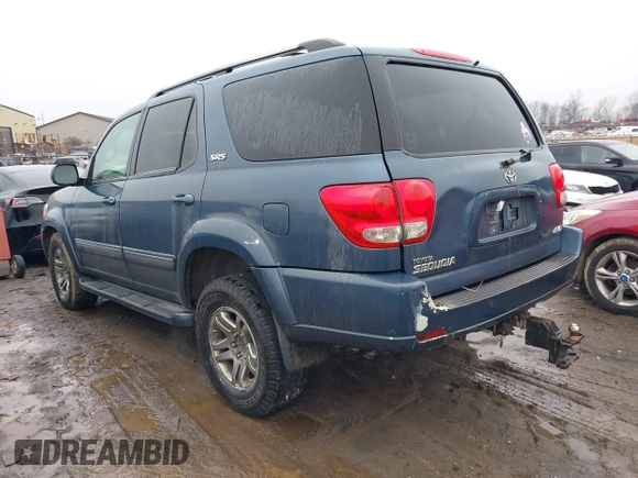 2006 Toyota Sequoia SR5 with VIN 5TDBT44A26S260206, listed as a IAAI auction lot 41658833 with 206,578 mi miles and . Bid and sale history available at DreamBid. Image 3.
