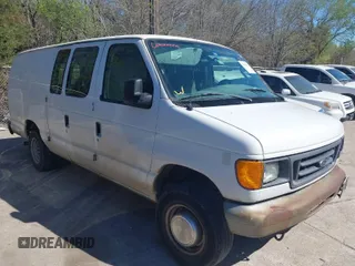 2006 Ford Econoline Cargo with VIN 1FTNS24L96DB28352, listed as a IAAI auction lot 41863029 with 473,026 mi miles and . Bid and sale history available at DreamBid. Image 1.
