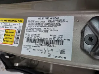 2017 Ford Fusion SE with VIN 3FA6P0HD3HR215984, listed as a Copart auction lot 44459915 with 60,954 mi miles and Salvage Title. Bid and sale history available at DreamBid. Image 12.