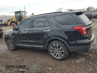 2016 Ford Explorer Platinum with VIN 1FM5K8HT2GGB60164, listed as a Copart auction lot 52878495 with Not provided miles and Salvage title. Bid and sale history available at DreamBid. Image 2.