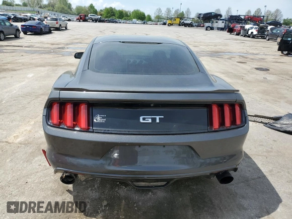 2016 Ford Mustang GT with VIN 1FA6P8CF8G5321372, listed as a Copart auction lot 54230525 with 49,033 mi miles and Salvage title. Bid and sale history available at DreamBid. Image 6.