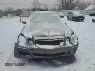 2009 Mercedes-Benz E 350 with VIN WDBUH87X99B438401, listed as a Copart auction lot 43974375 with 236,551 mi miles and Salvage Title. Bid and sale history available at DreamBid. Image 5.