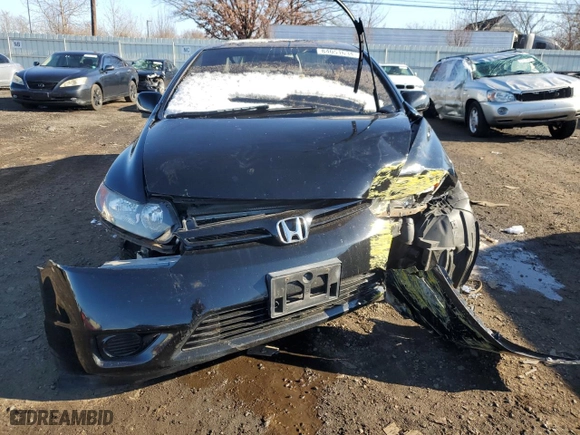 2008 Honda Civic Cpe EX-L with VIN 2HGFG12988H549171, listed as a Copart auction lot 84051634 with 0 mi miles and Salvage Title. Bid and sale history available at carsss.com. Image 5.
