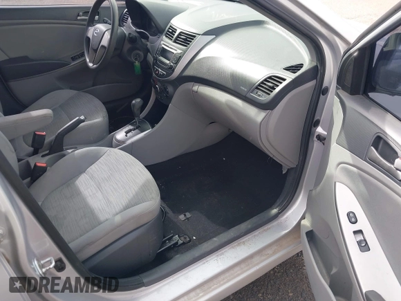 2016 Hyundai Accent SE with VIN KMHCT4AE4GU038514, listed as a IAAI auction lot 42174556 with Not Provided miles and . Bid and sale history available at DreamBid. Image 5.