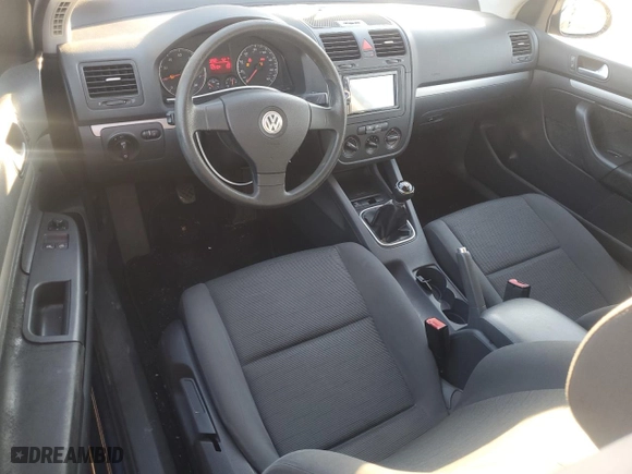 2008 Volkswagen Rabbit S with VIN WVWAB71K48W136325, listed as a Copart auction lot 82622124 with 129,104 mi miles and Salvage Title. Bid and sale history available at carsss.com. Image 8.