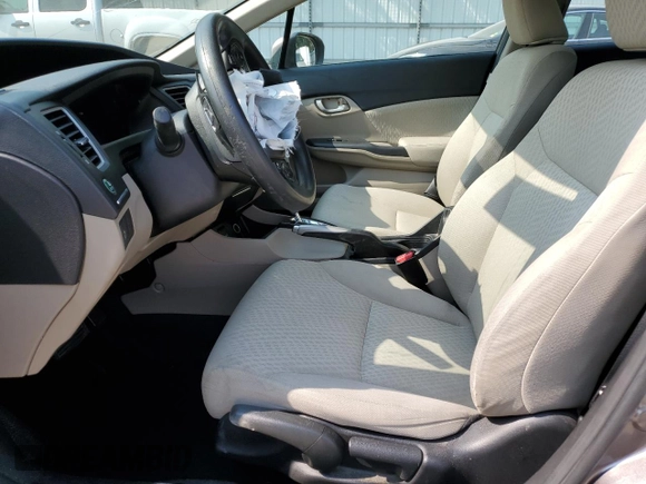 2014 Honda Civic LX z VIN 19XFB2F5XEE256180, wystawiony jako Copart lot #59629615 z przebiegiem 115 889 mil mil oraz Szkoda całkowita • Salvage title. Historia ofert i sprzedaży dostępna na DreamBid. Obrazek 7.