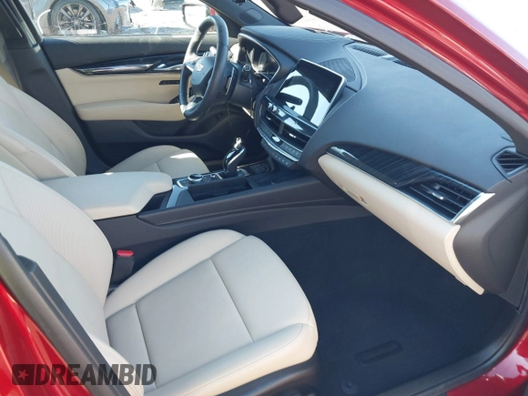 2021 Cadillac CT5 Premium Luxury with VIN 1G6DN5RK8M0117418, listed as a IAAI auction lot 41317069 with 6,982 mi miles and . Bid and sale history available at carsss.com. Image 5.