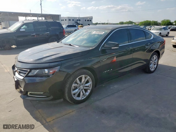 2020 Chevrolet Impala LT with VIN 2G11Z5S35L9103366, listed as a Copart auction lot 53448505 with 33,835 mi miles and Salvage Title. Bid and sale history available at carsss.com. Image 1.
