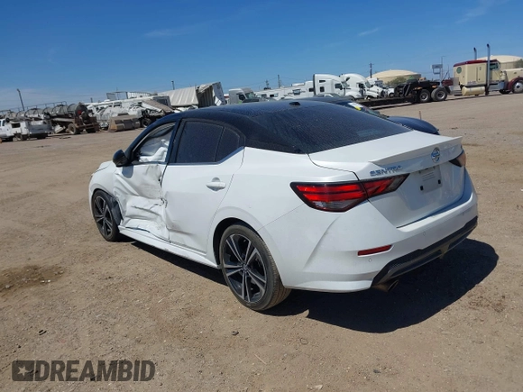 2023 Nissan Sentra SR with VIN 3N1AB8DV8PY272463, listed as a IAAI auction lot 41817057 with 56,016 mi miles and . Bid and sale history available at DreamBid. Image 3.