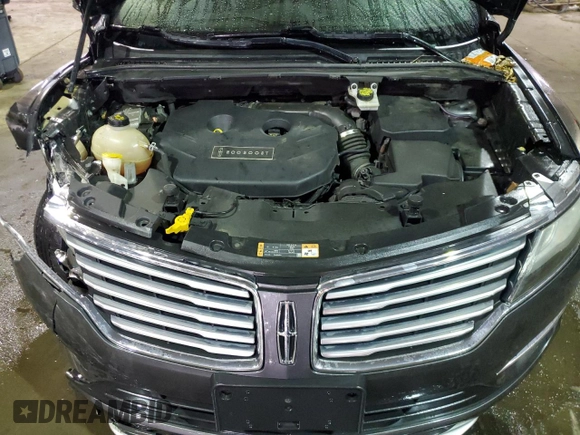 2017 Lincoln MKC Premiere with VIN 5LMCJ1D96HUL24642, listed as a Copart auction lot 50885775 with 121,075 mi miles and Clean Title. Bid and sale history available at DreamBid. Image 12.
