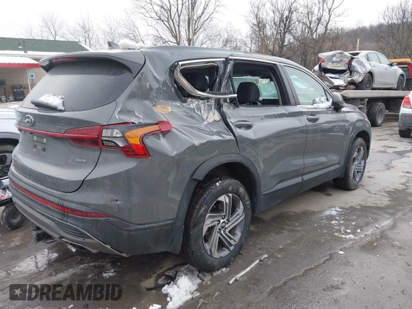 2023 Hyundai Santa Fe SE with VIN 5NMS1DAJ2PH628706, listed as a IAAI auction lot 41303762 with 29,851 mi miles. Bid and sale history available at carsss.com. Image 4.