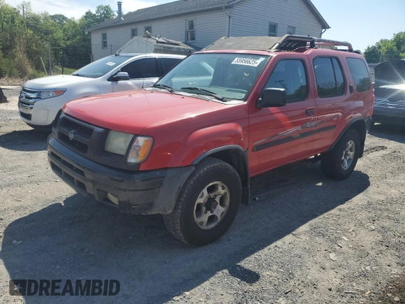 2001 Nissan Xterra XE with VIN 5N1ED28Y91C559932, listed as a Copart auction lot 55956625 with 286,598 mi miles and Clean title. Bid and sale history available at DreamBid. Image 1.