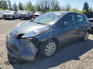 2013 Nissan LEAF SV with VIN 1N4AZ0CP5DC421533, listed as a Copart auction lot 55692655 with 52,156 mi miles and Salvage title. Bid and sale history available at DreamBid. Image 1.