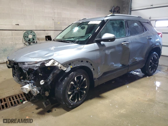 2022 Chevrolet TrailBlazer LT with VIN KL79MPSL6NB059381, listed as a Copart auction lot 47872175 with NaN miles and Salvage Title. Bid and sale history available at carsss.com. Image 1.