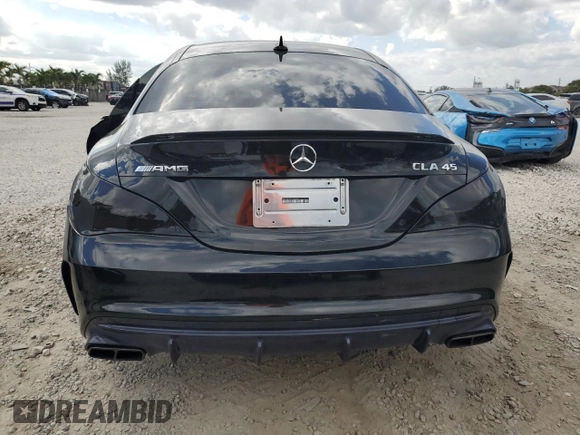 2018 Mercedes-Benz CLA 45 AMG with VIN WDDSJ5CB7JN554081, listed as a Copart auction lot 43916474 with 40,372 mi miles and . Bid and sale history available at DreamBid. Image 6.