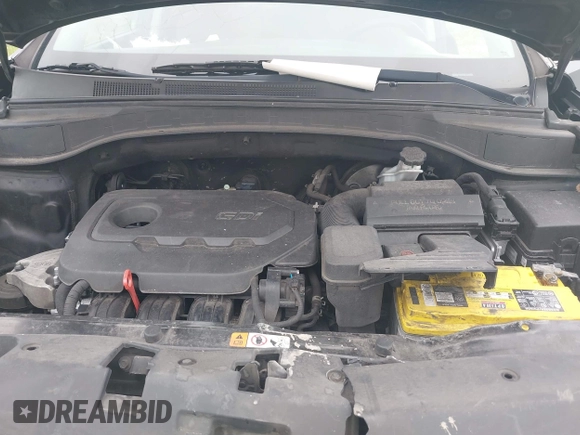 2018 Hyundai Santa Fe 2.4L with VIN 5XYZT3LB5JG539917, listed as a IAAI auction lot 41975300 with 214,562 mi miles and . Bid and sale history available at DreamBid. Image 10.