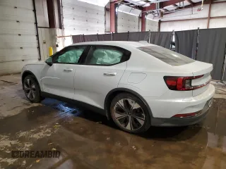 2023 Polestar 2 with VIN YSMEG3KA8PL159810, listed as a Copart auction lot 75907054 with 0 mi miles and Salvage Title. Bid and sale history available at carsss.com. Image 2.