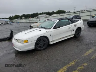 1997 Ford Mustang z VIN 1FALP4442VF178659, wystawiony jako Copart lot #61387635 z przebiegiem 18 149 mil mil oraz Czysty tytuł • Clean title. Historia ofert i sprzedaży dostępna na DreamBid. Obrazek 1.