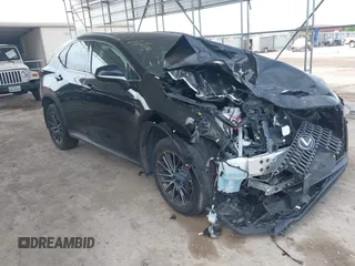 2022 Lexus NX 350h with VIN 2T2AKCEZ4NC001703, listed as a IAAI auction lot 42421091 with 34,055 mi miles and . Bid and sale history available at DreamBid. Image 1.