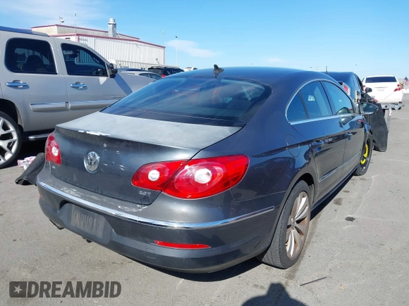 2010 Volkswagen CC Sport with VIN WVWMP7AN3AE546487, listed as a IAAI auction lot 42024944 with 136,278 mi miles. Bid and sale history available at carsss.com. Image 4.