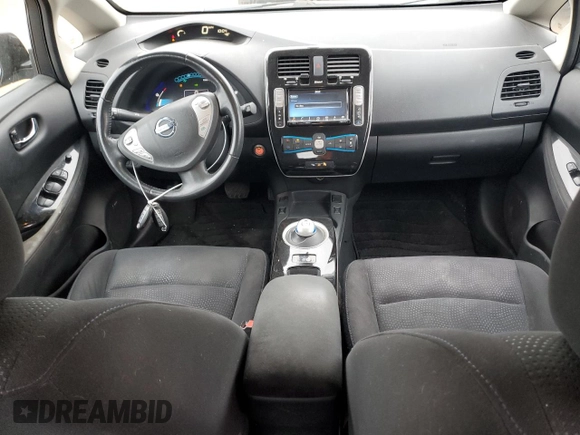 2016 Nissan LEAF S with VIN 1N4BZ0CP8GC308362, listed as a Copart auction lot 70744973 with 50,696 mi miles. Bid and sale history available at carsss.com. Image 8.