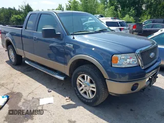 2006 Ford F-150 XLT with VIN 1FTPX14566NA54839, listed as a IAAI auction lot 42401699 with 151,449 mi miles and . Bid and sale history available at DreamBid. Image 1.