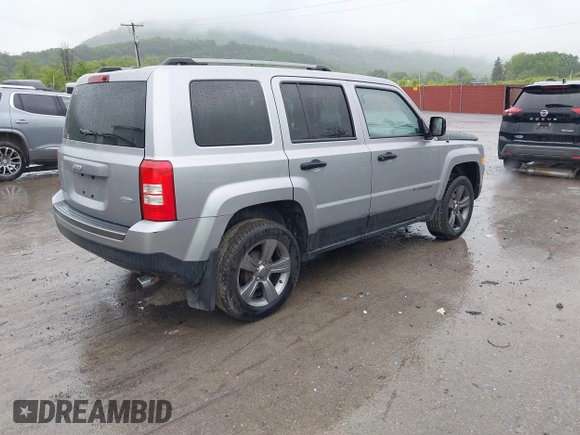 2017 Jeep Patriot Sport SE with VIN 1C4NJPBA2HD118671, listed as a IAAI auction lot 42356680 with 129,497 mi miles and . Bid and sale history available at DreamBid. Image 4.