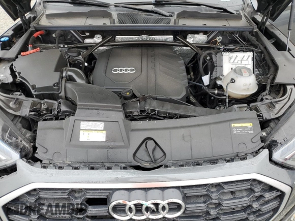 2022 Audi Q5 S line Premium Plus with VIN WA1EAAFY2N2077996, listed as a Copart auction lot 59636295 with 41,587 mi miles and Salvage title. Bid and sale history available at DreamBid. Image 12.