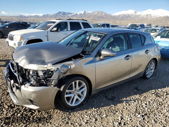 2017 Lexus CT with VIN JTHKD5BH2H2296117, listed as a Copart auction lot 50021685 with 46,655 mi miles and Salvage Title. Bid and sale history available at carsss.com. Image 1.