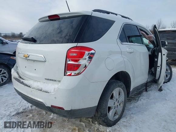 2016 Chevrolet Equinox LT with VIN 2GNFLFEK4G6189405, listed as a IAAI auction lot 41423195 with 1 mi miles. Bid and sale history available at carsss.com. Image 4.