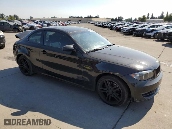 2008 BMW 1 Series 128i with VIN WBAUP93518VF47866, listed as a Copart auction lot 70322894 with Not provided miles and Salvage title. Bid and sale history available at DreamBid. Image 4.
