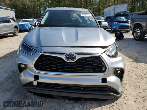 2021 Toyota Highlander L with VIN 5TDZZRAH5MS054628, listed as a Copart auction lot 51449925 with Not provided miles and Salvage title. Bid and sale history available at DreamBid. Image 5.